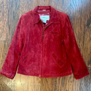 Modern Essentials 100% Genuine Leather Shell Zip Jacket